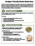 Budget-Friendly Meal Creation